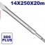 SDS plus dalta 14 250 20mm EMTOP