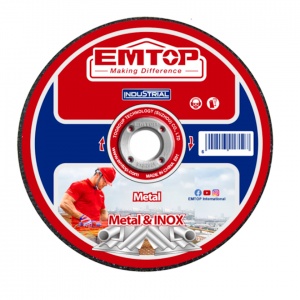 DISC PENTRU METAL INOX 125 1 0 22 2 MM EMTOP