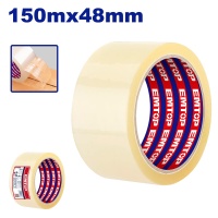 Banda adeziva transparenta 48mm 150 m EMTOP