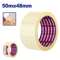 Banda adeziva transparenta 48mm 50 m EMTOP