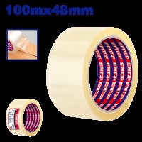 Banda adeziva transparenta 48mm 100 m EMTOP